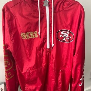 Mitchell & Ness 49ers Pullover Jacket